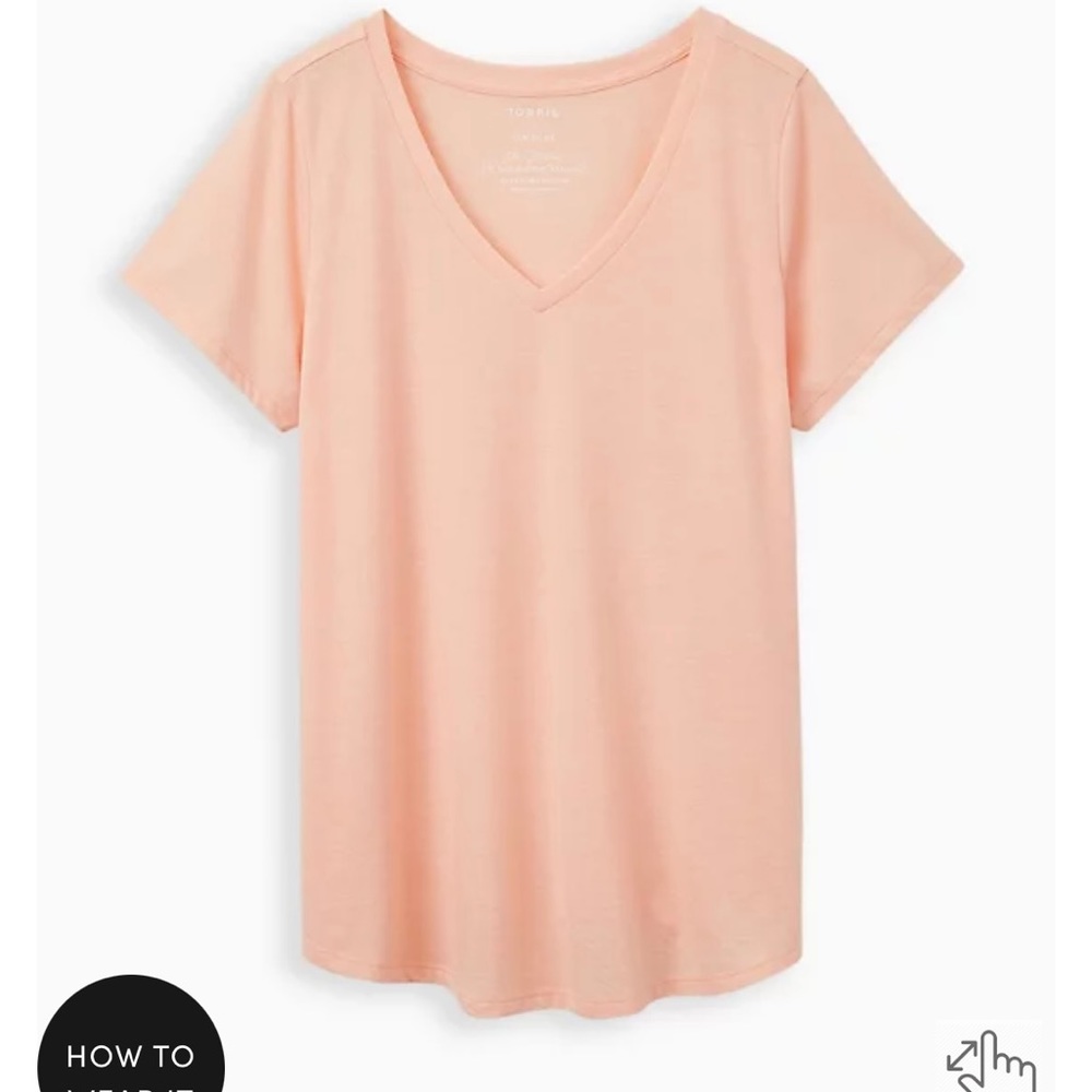 GIRLFRIEND SIGNATURE JERSEY V-NECK TEE 5x